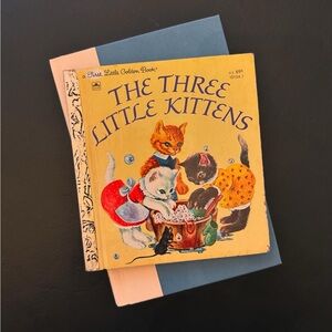 The Three Little Kittens Golden Book